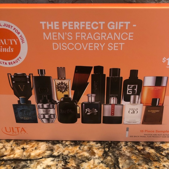 15pc Sampler Ulta Beauty The Perfect Gift - Men's Fragrance Discovery Set Kit - Picture 3 of 6